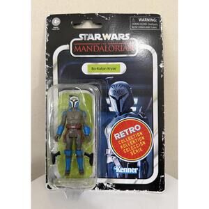 Star Wars Bo-Katan Kryze 3.75 Action Figure Retro Collection Mandolorian Read